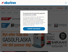 Tablet Screenshot of ekuriren.se